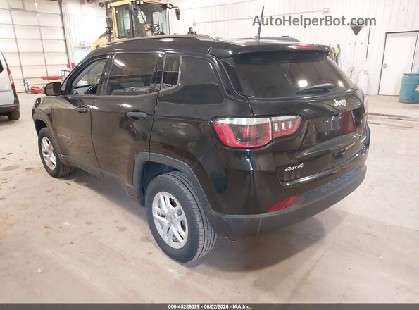3C4NJDAB4JT359639 2018 JEEP COMPASS Черный Задняя левая четверть