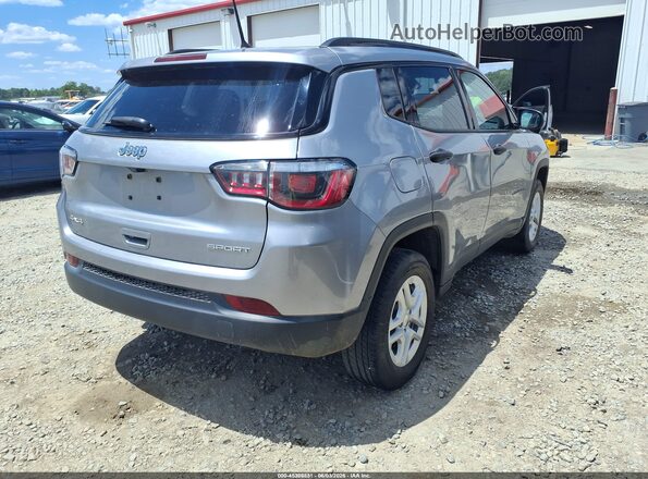 3C4NJDAB4JT359642 2018 JEEP COMPASS Silver Հետևի աջ
