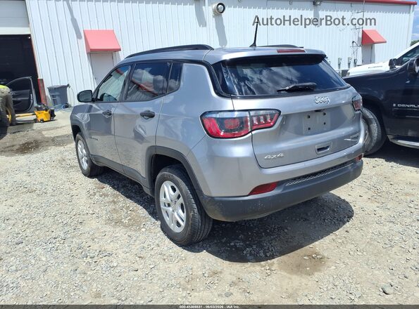 3C4NJDAB4JT359642 2018 JEEP COMPASS Silver Հետևի ձախ