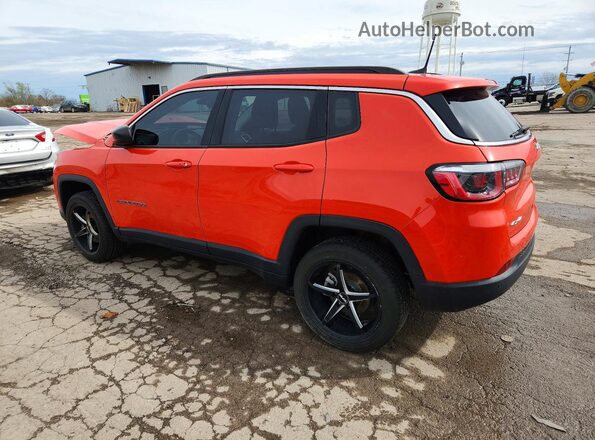 3C4NJDAB4KT629356 2019 JEEP COMPASS Orange Trasero izquierdo