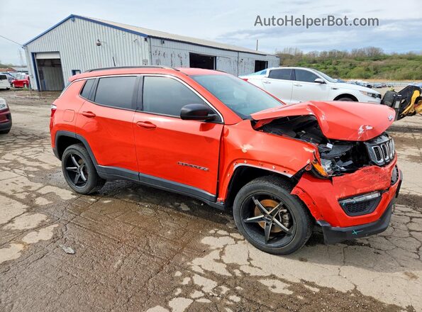 3C4NJDAB4KT629356 2019 JEEP COMPASS Orange Delantero derecho
