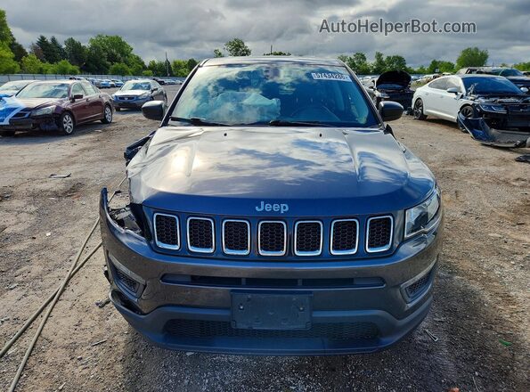 3C4NJDAB4LT160755 2020 JEEP COMPASS Charcoal Вид спереду