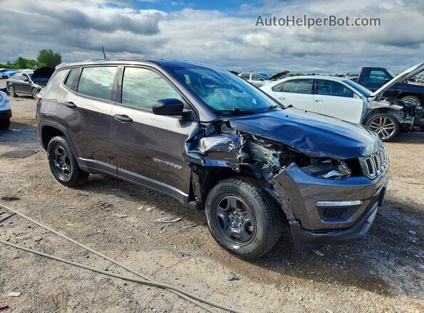 3C4NJDAB4LT160755 2020 JEEP COMPASS Charcoal Передня права чверть