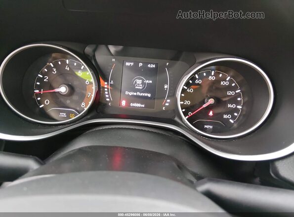 3C4NJDAB5JT392259 2018 JEEP COMPASS White უკანა სავარძლების ხედი