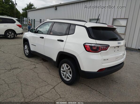 3C4NJDAB5JT392259 2018 JEEP COMPASS White უკანა მარცხენა
