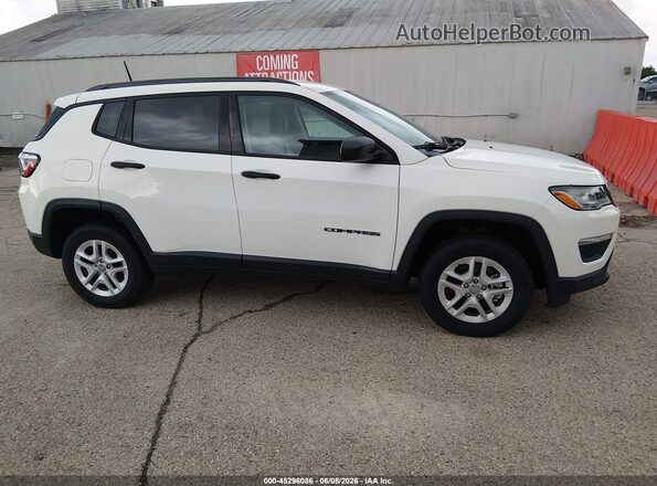 3C4NJDAB5JT392259 2018 JEEP COMPASS White 