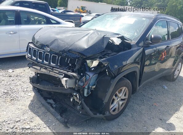 3C4NJDAB5KT702993 2019 JEEP COMPASS Black წინა ხედი