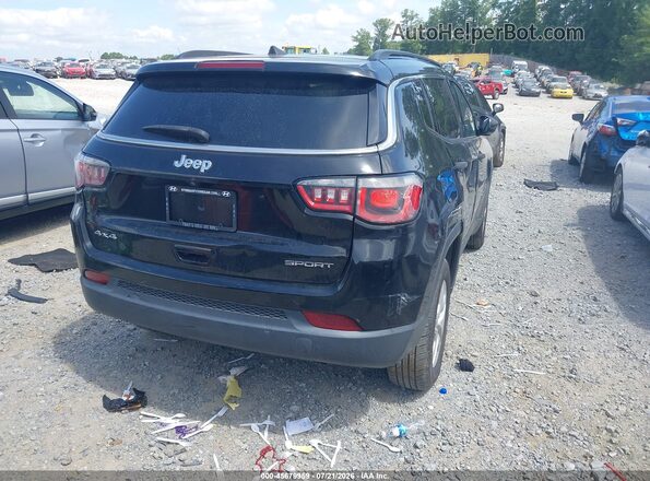 3C4NJDAB5KT702993 2019 JEEP COMPASS Black უკანა მარჯვენა