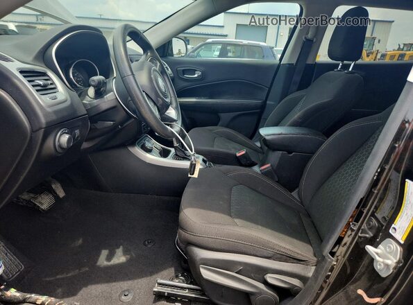 3C4NJDAB5MT572023 2021 JEEP COMPASS Black Vista interior delantera