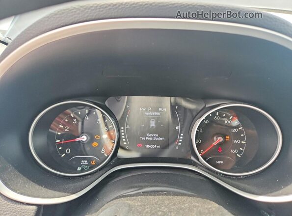 3C4NJDAB5MT572023 2021 JEEP COMPASS Black Vista del cuadro de instrumentos