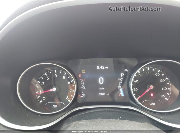 3C4NJDAB6JT126846 2018 JEEP COMPASS Orange Вид задніх сидінь