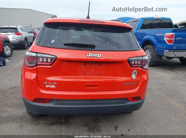 3C4NJDAB6JT126846 2018 JEEP COMPASS Orange 