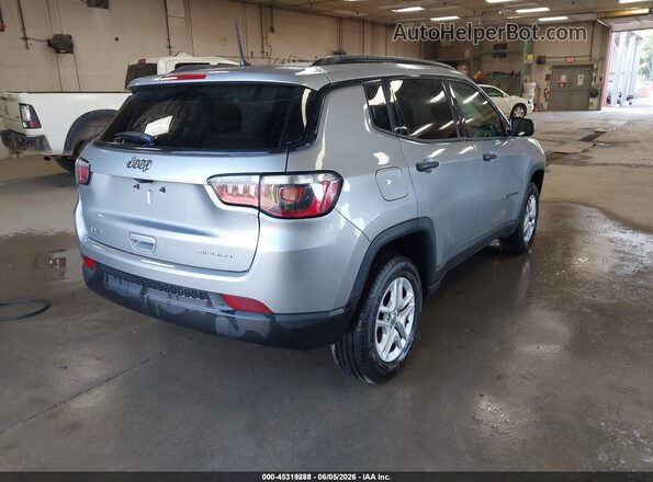 3C4NJDAB6JT342230 2018 JEEP COMPASS Silver უკანა მარჯვენა