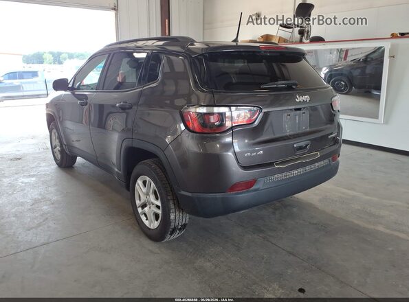 3C4NJDAB6JT359643 2018 JEEP COMPASS Gray Հետևի ձախ