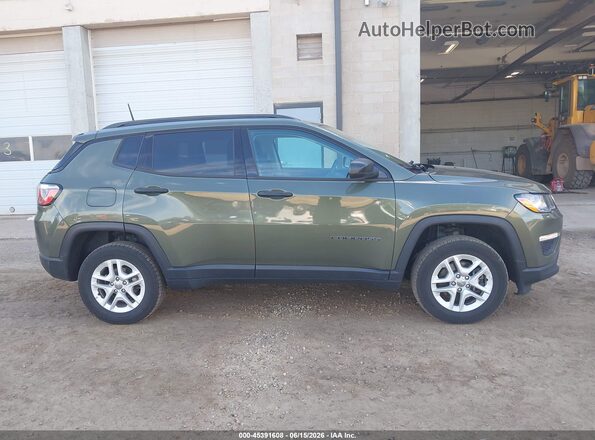 3C4NJDAB6JT392237 2018 JEEP COMPASS Green Vista interior de 360 grados