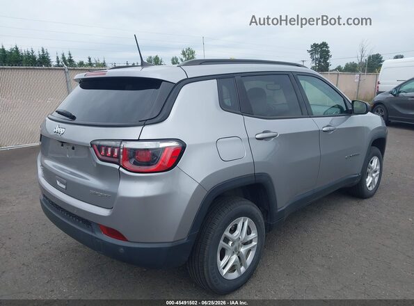 3C4NJDAB6JT392304 2018 JEEP COMPASS Silver Հետևի աջ