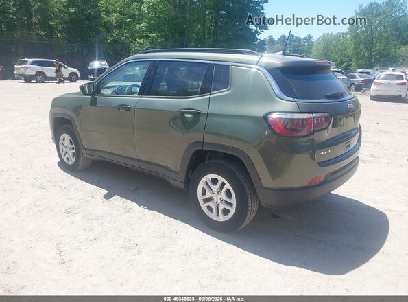 3C4NJDAB6KT619590 2019 JEEP COMPASS Green Tył lewy