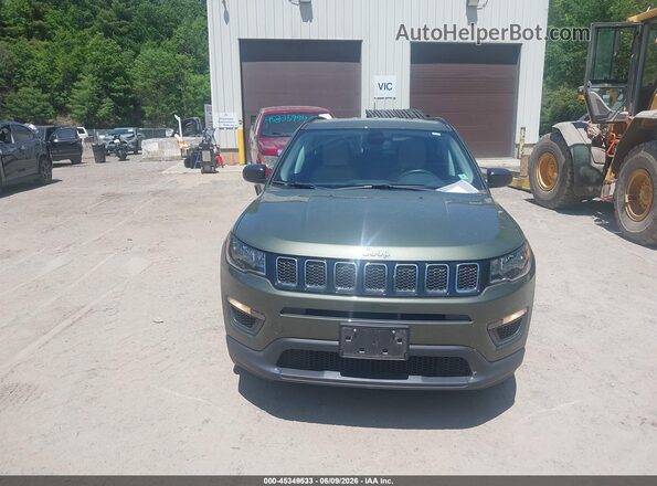 3C4NJDAB6KT619590 2019 JEEP COMPASS Green Widok zestawu wskaźników