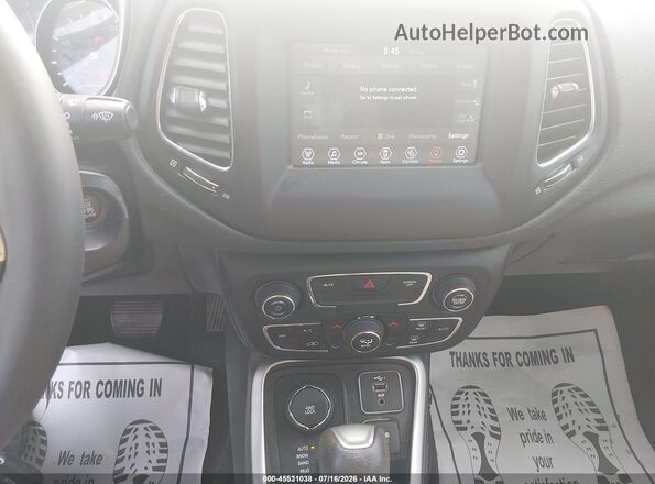 3C4NJDAB6KT630847 2019 JEEP COMPASS Синий 