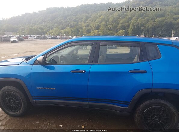 3C4NJDAB6KT630847 2019 JEEP COMPASS Синий Панорамный вид салона 360°