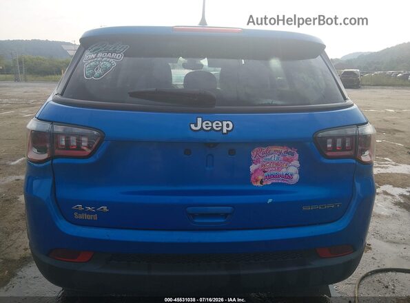 3C4NJDAB6KT630847 2019 JEEP COMPASS Синий 