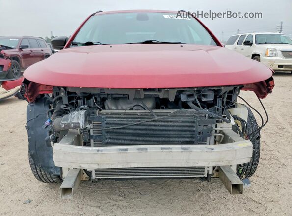 3C4NJDAB7JT168958 2018 JEEP COMPASS Red Front view