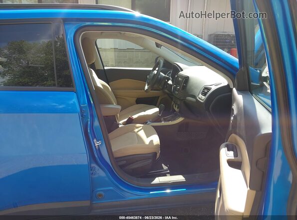 3C4NJDAB7JT392232 2018 JEEP COMPASS Blue Սալոնի դիմացի տեսք