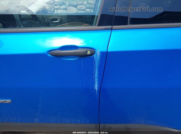 3C4NJDAB7JT392232 2018 JEEP COMPASS Blue Դիմացի տեսք