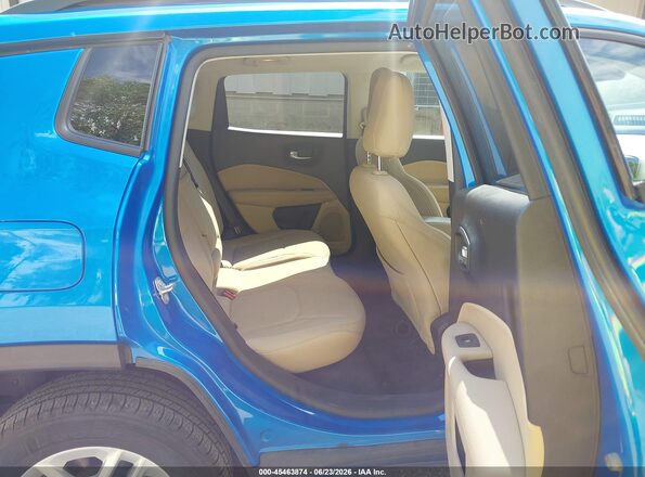 3C4NJDAB7JT392232 2018 JEEP COMPASS Blue VIN կոդի պիտակի տեսք