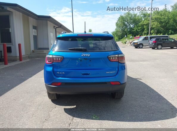3C4NJDAB7JT392232 2018 JEEP COMPASS Blue 