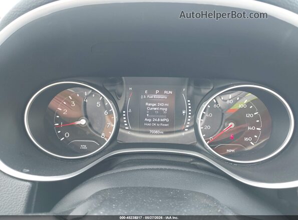 3C4NJDAB7JT392246 2018 JEEP COMPASS Orange Vista de los asientos traseros