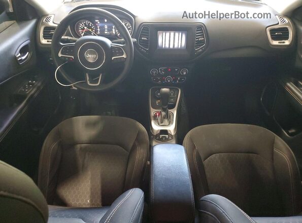 3C4NJDAB8JT252643 2018 JEEP COMPASS Charcoal Vista del salpicadero