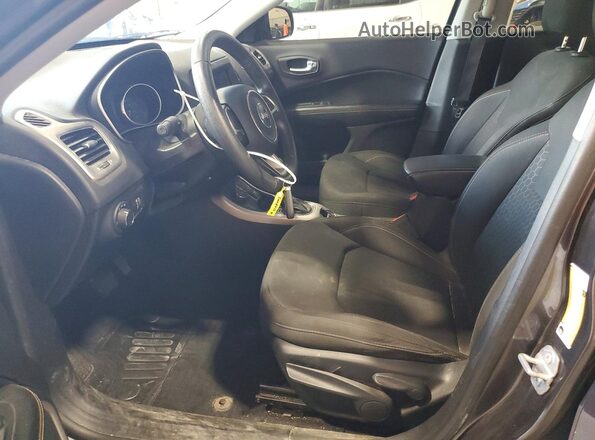 3C4NJDAB8JT252643 2018 JEEP COMPASS Charcoal Vista interior delantera