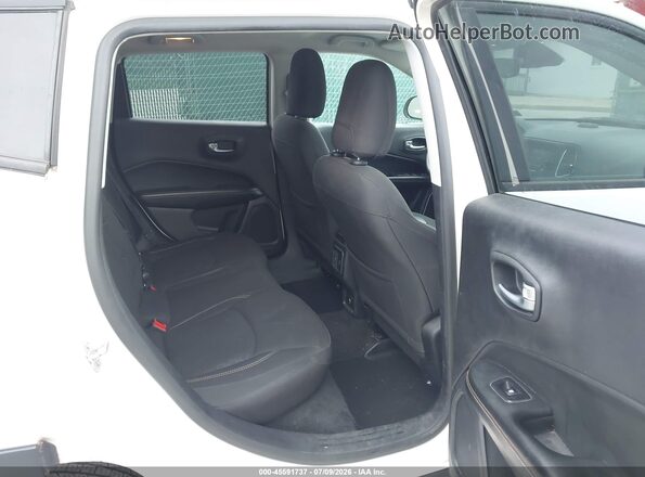 3C4NJDAB8JT281656 2018 JEEP COMPASS White Vista de la etiqueta del VIN