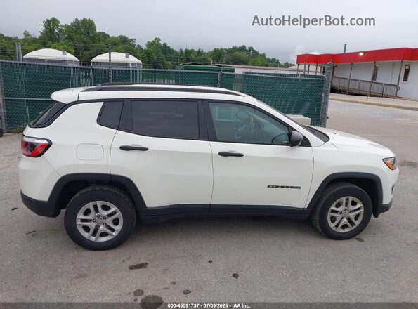 3C4NJDAB8JT281656 2018 JEEP COMPASS White Vista interior trasera