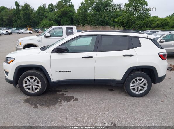 3C4NJDAB8JT281656 2018 JEEP COMPASS White Vista interior de 360 grados