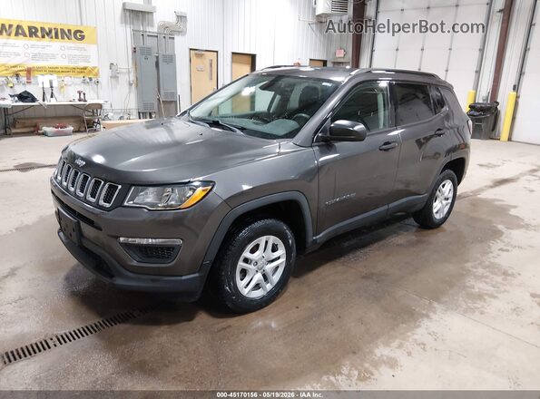 3C4NJDAB8JT359644 2018 JEEP COMPASS Black Front left