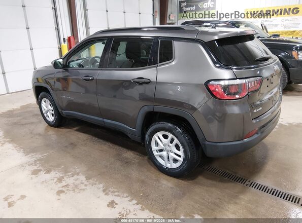 3C4NJDAB8JT359644 2018 JEEP COMPASS Black Rear left