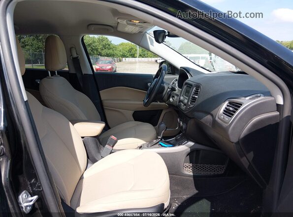 3C4NJDAB8JT415310 2018 JEEP COMPASS Black Vista interior delantera
