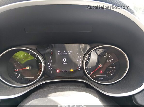 3C4NJDAB8JT415310 2018 JEEP COMPASS Black Vista de los asientos traseros