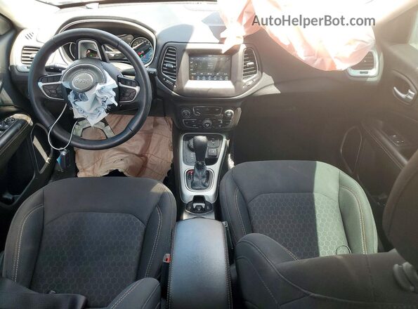 3C4NJDAB8JT436917 2018 JEEP COMPASS Gray Widok deski rozdzielczej