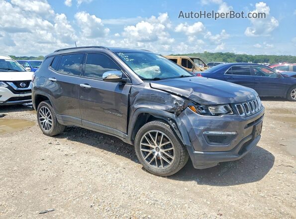 3C4NJDAB8JT436917 2018 JEEP COMPASS Gray Przód prawy