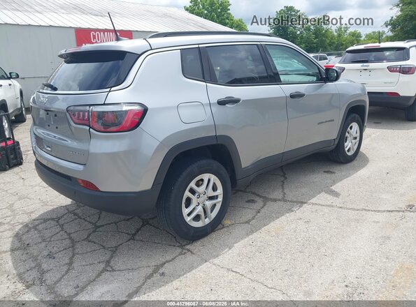 3C4NJDAB8KT619588 2019 JEEP COMPASS Silver Հետևի աջ