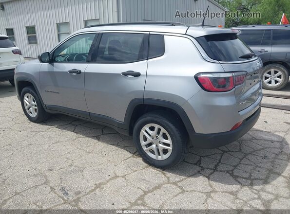 3C4NJDAB8KT619588 2019 JEEP COMPASS Silver Հետևի ձախ