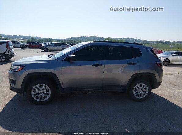 3C4NJDAB8MT551795 2021 JEEP COMPASS Gray Widok wnętrza 360 stopni