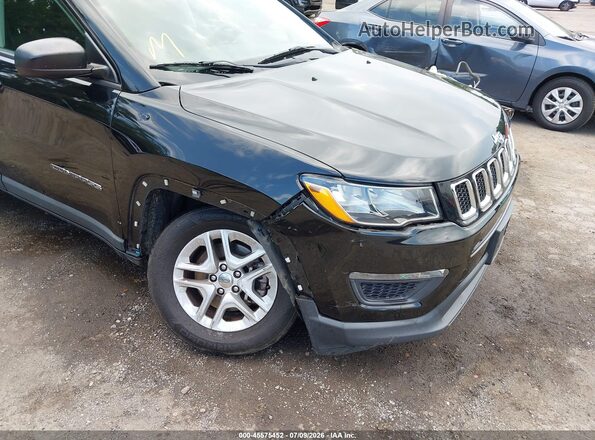 3C4NJDAB9HT636179 2017 JEEP COMPASS Black Դիմացի տեսք