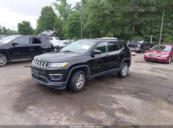 3C4NJDAB9HT636179 2017 JEEP COMPASS Black Առջևի ձախ երեք քառորդ տեսարան