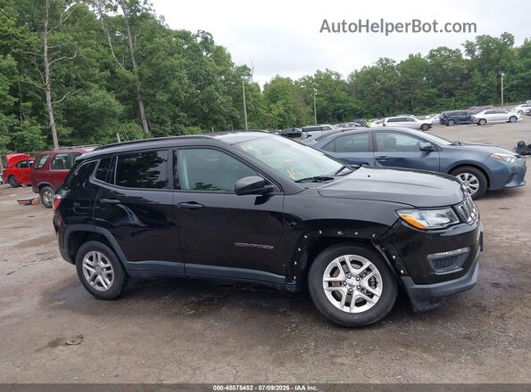 3C4NJDAB9HT636179 2017 JEEP COMPASS Black Սալոնի հետևի տեսք
