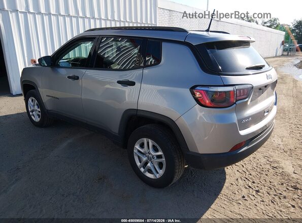 3C4NJDAB9JT334378 2018 JEEP COMPASS Gray Հետևի ձախ