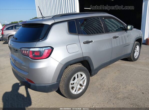 3C4NJDAB9JT334378 2018 JEEP COMPASS Gray Հետևի աջ